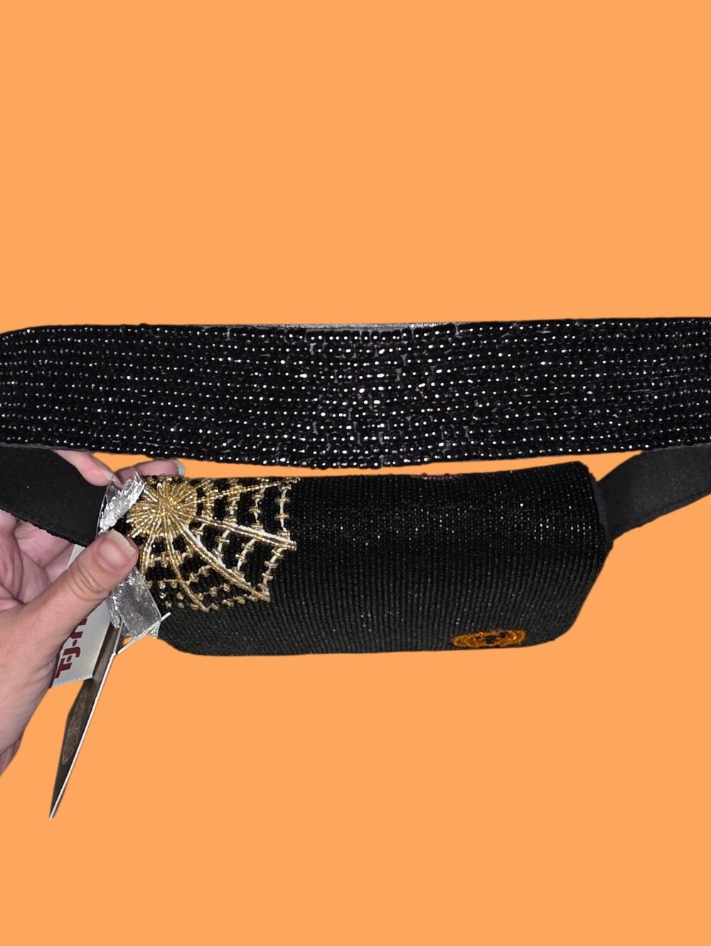 NEW Made in India Halloween Dogs Costume Beaded Shoulder Bag - Picture 7 of 15